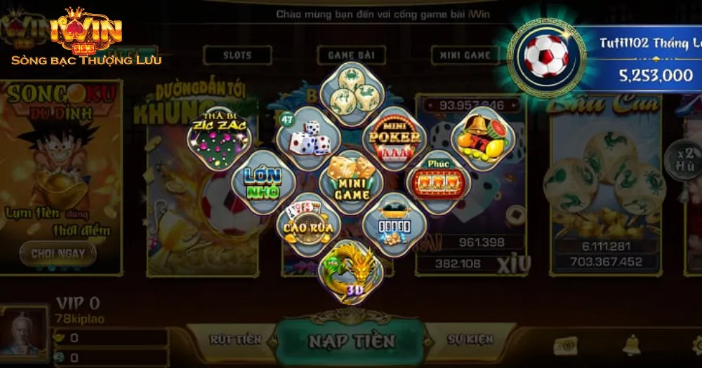 Những Mini Game Đáng Chơi Nhất Trên Iwin68